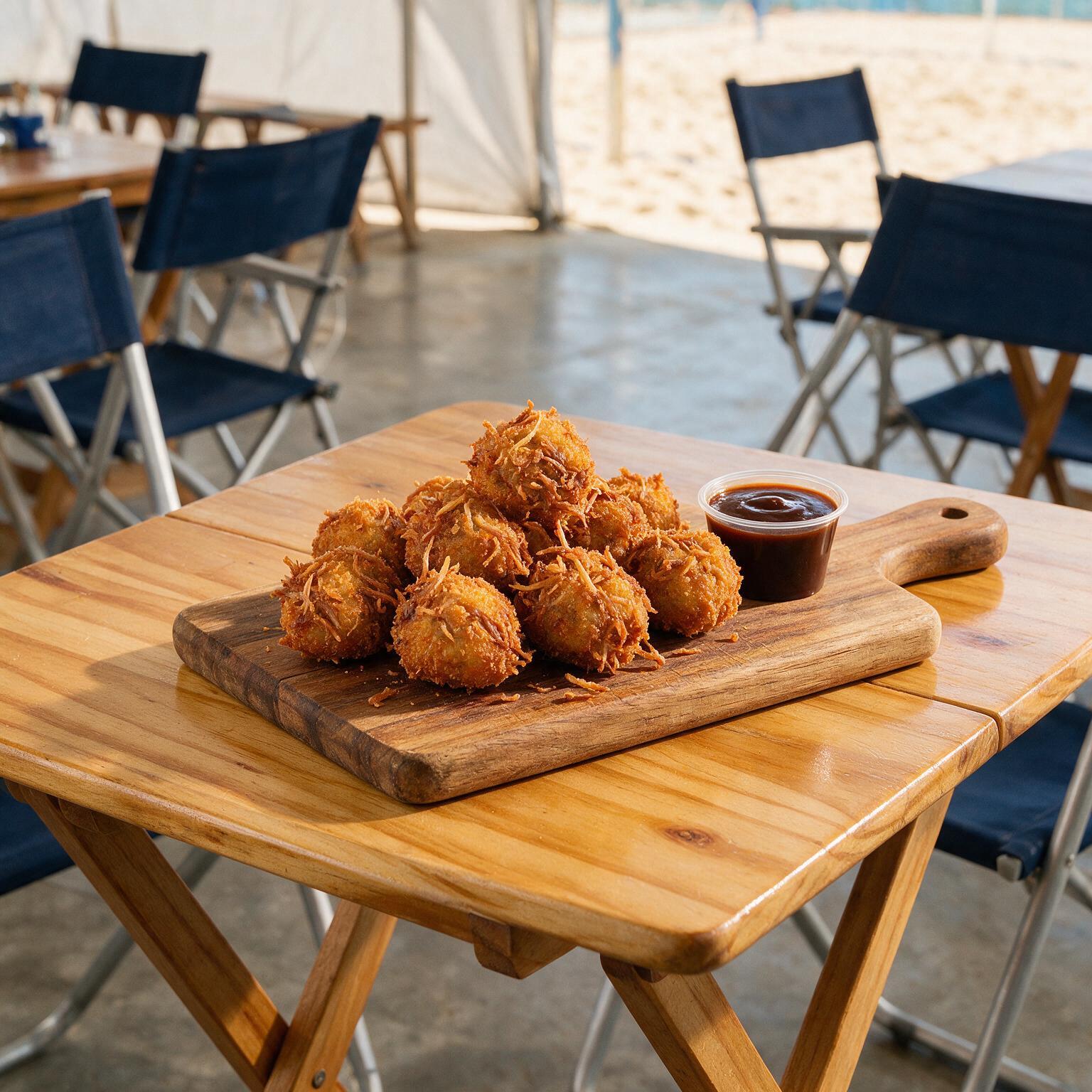 Bolinho de Costela com Barbecue